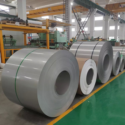 Wykończenie linii włosów Walcowana na gorąco cewka ze stali nierdzewnej 8mm 304 do materiałów budowlanych