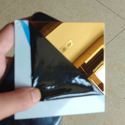 304 dekoracyjne panele ze stali nierdzewnej w kolorze różowego złota 0,3 mm z serii 200