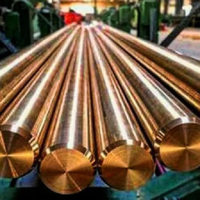 Materiał miedziany odporny na korozję C2100 C21000 Cuzn5 CZ125 H95 Stały pręt miedziany