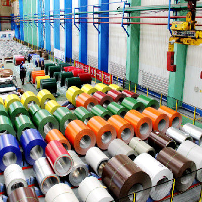 Blacha stalowa ocynkowana powlekana wstępnie farbą z powierzchnią chromowaną i antyodciskową